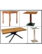 Tavoli e tavolini in legno o metallo, in stile o moderni con piano fisso intercambiabile