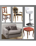 sedie, poltrone, divani in legno, metallo, plastica adatte a tutti gli ambienti ed usi